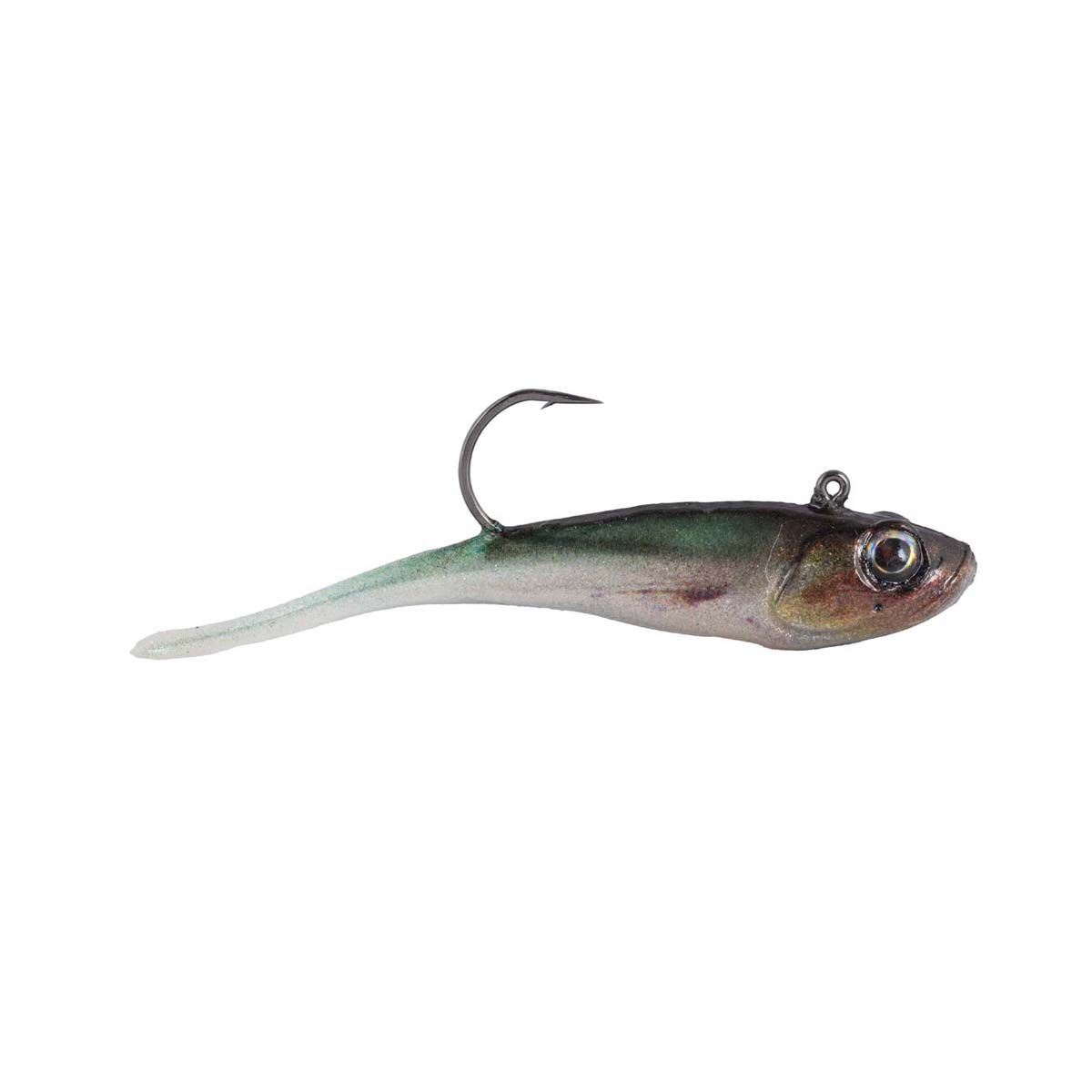Berkley PowerBait PowerSwitch Soft Plastic Lure 3in Stealth Minnow, Stealth Minnow, bcf_hi-res