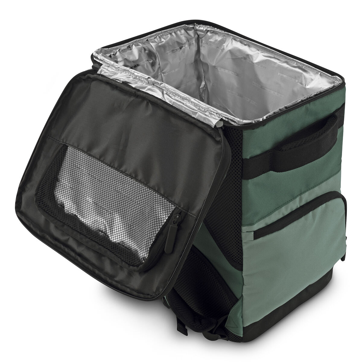 earth by Wanderer&reg; Recycled Fabric Soft Cooler Backpack 30 Can, , bcf_hi-res