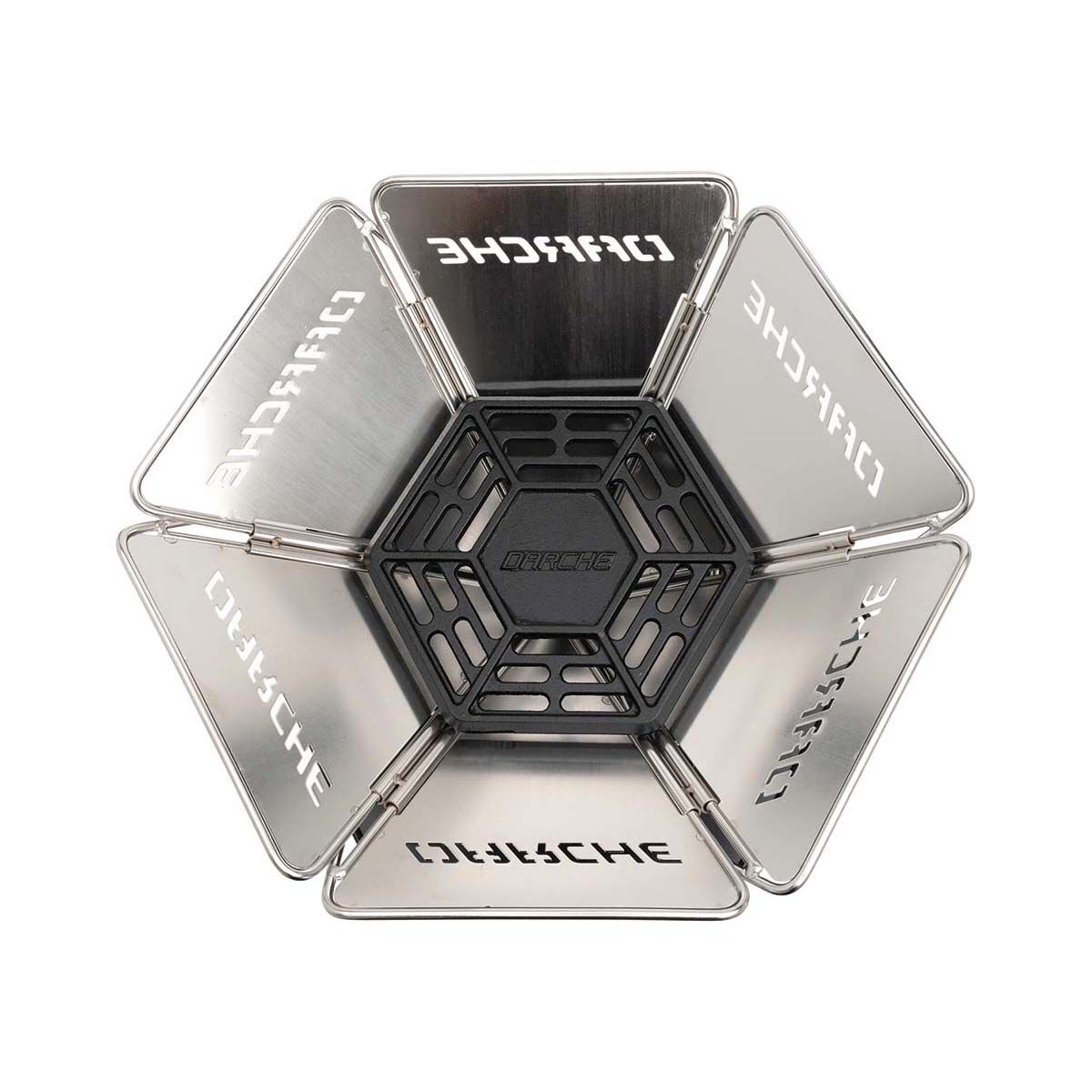 Darche Hexagonal Fire Pit BBQ, , bcf_hi-res