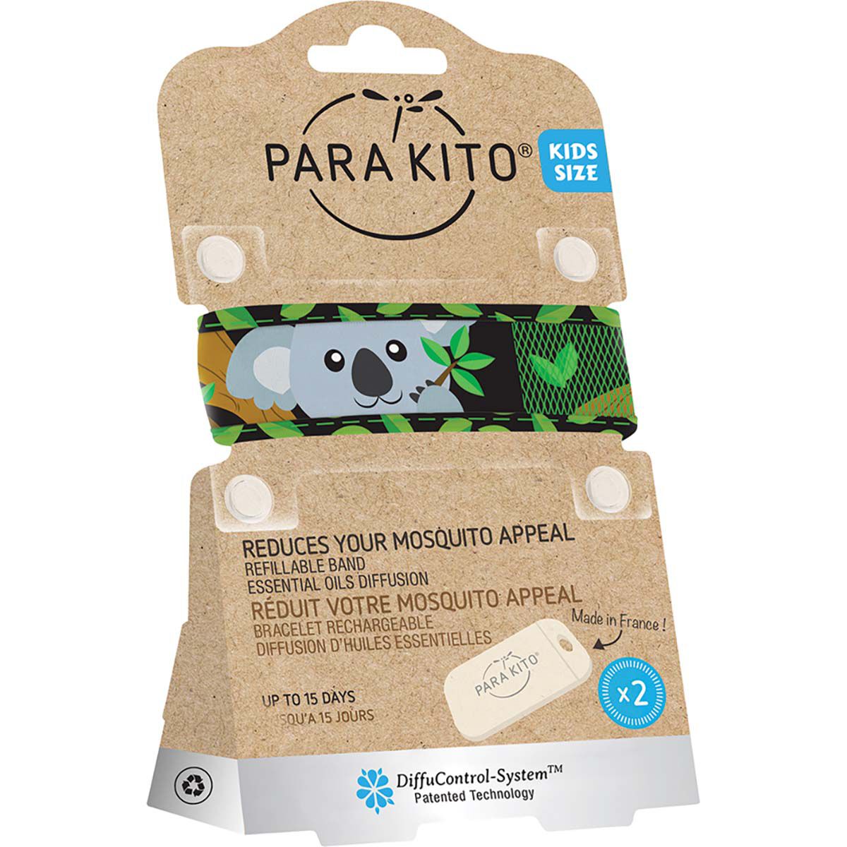 Para'kito Mosquito Kids Wristband&nbsp; Koala, Koala, bcf_hi-res