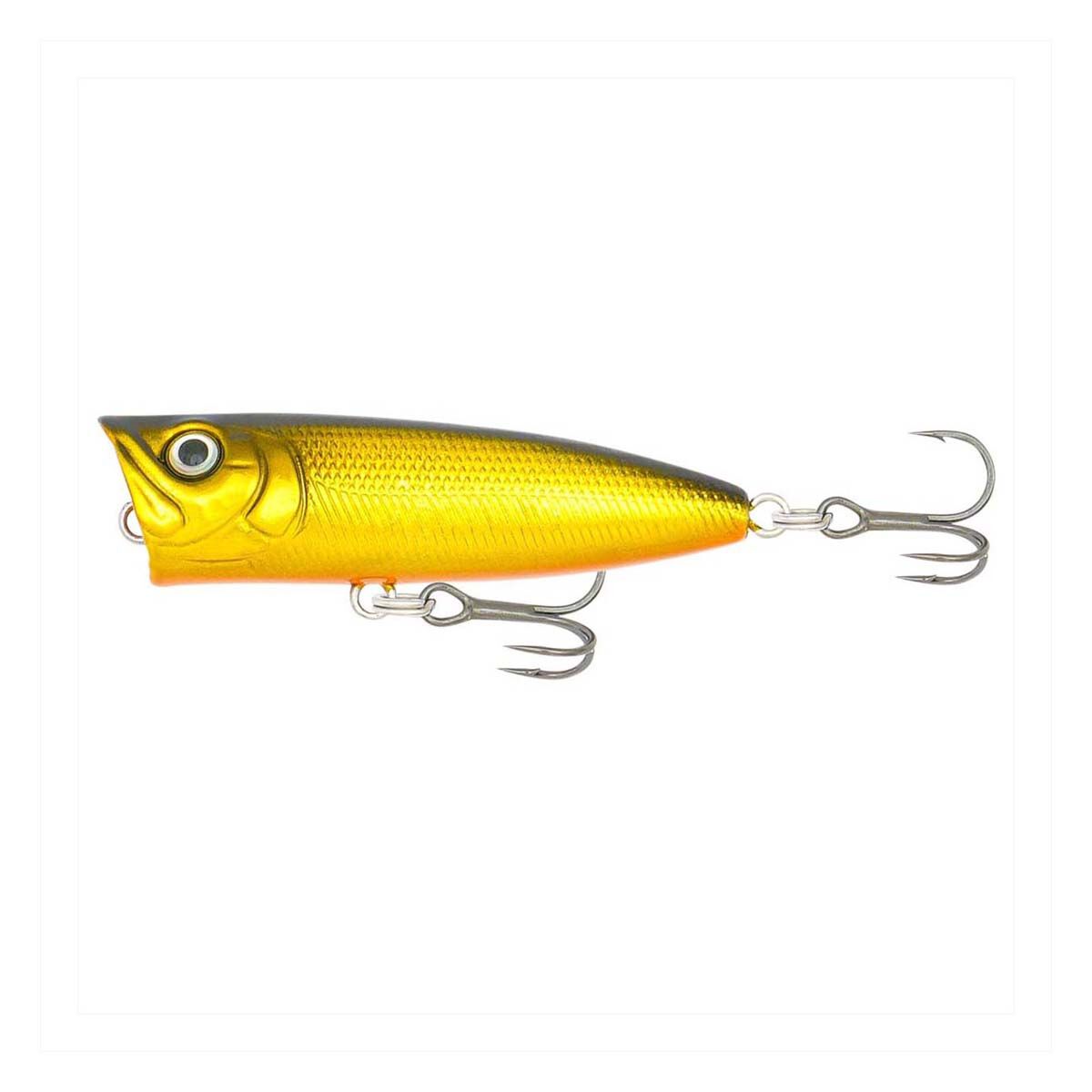 Fishcraft Snoop Pop Surface Lure 50mm Black Gold, Black Gold, bcf_hi-res