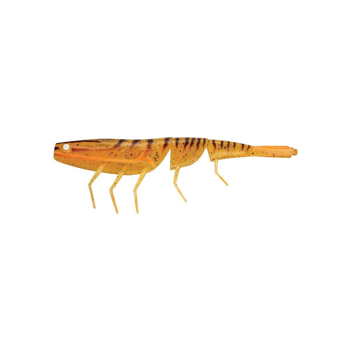 Daiwa Bait Junkie Prawn Soft Plastic Lure 7in Pumpkin Spice, Pumpkin Spice, bcf_hi-res