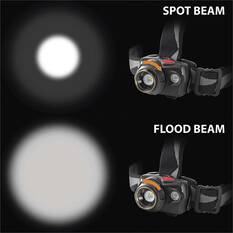 Wanderer Moonbeam Rechargeable Focus Control Headlamp 580 Lumens, , bcf_hi-res
