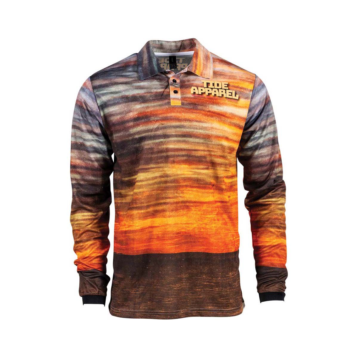 Tide Apparel Men's Horizon Fishing Shirt, Multi, bcf_hi-res