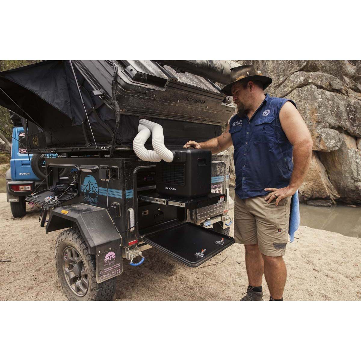 KickAss Portable Air Conditioner 400W, , bcf_hi-res