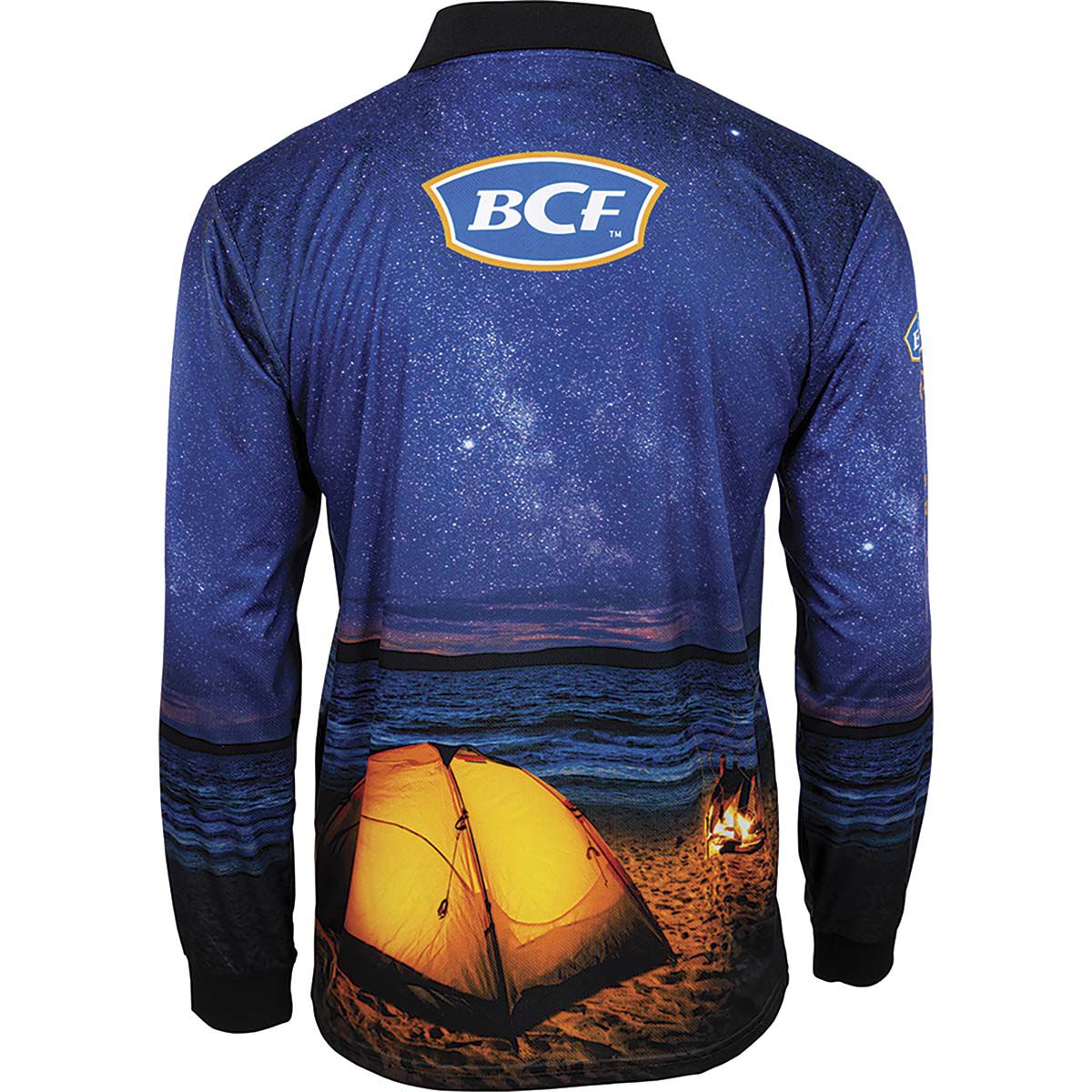 BCF Men&rsquo;s Milky Way Fishing Shirt Navy S, Navy, bcf_hi-res