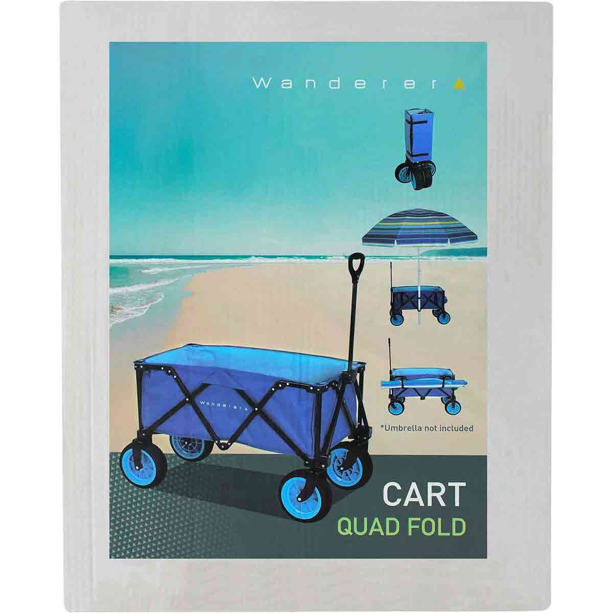 Wanderer Quad Fold Beach Cart, , bcf_hi-res
