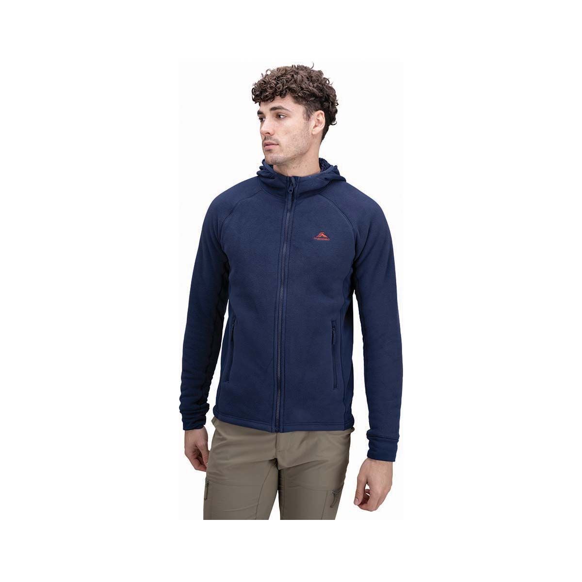 Macpac Men's Mountain Hooded Fleece Jacket Navy S, Navy, bcf_hi-res