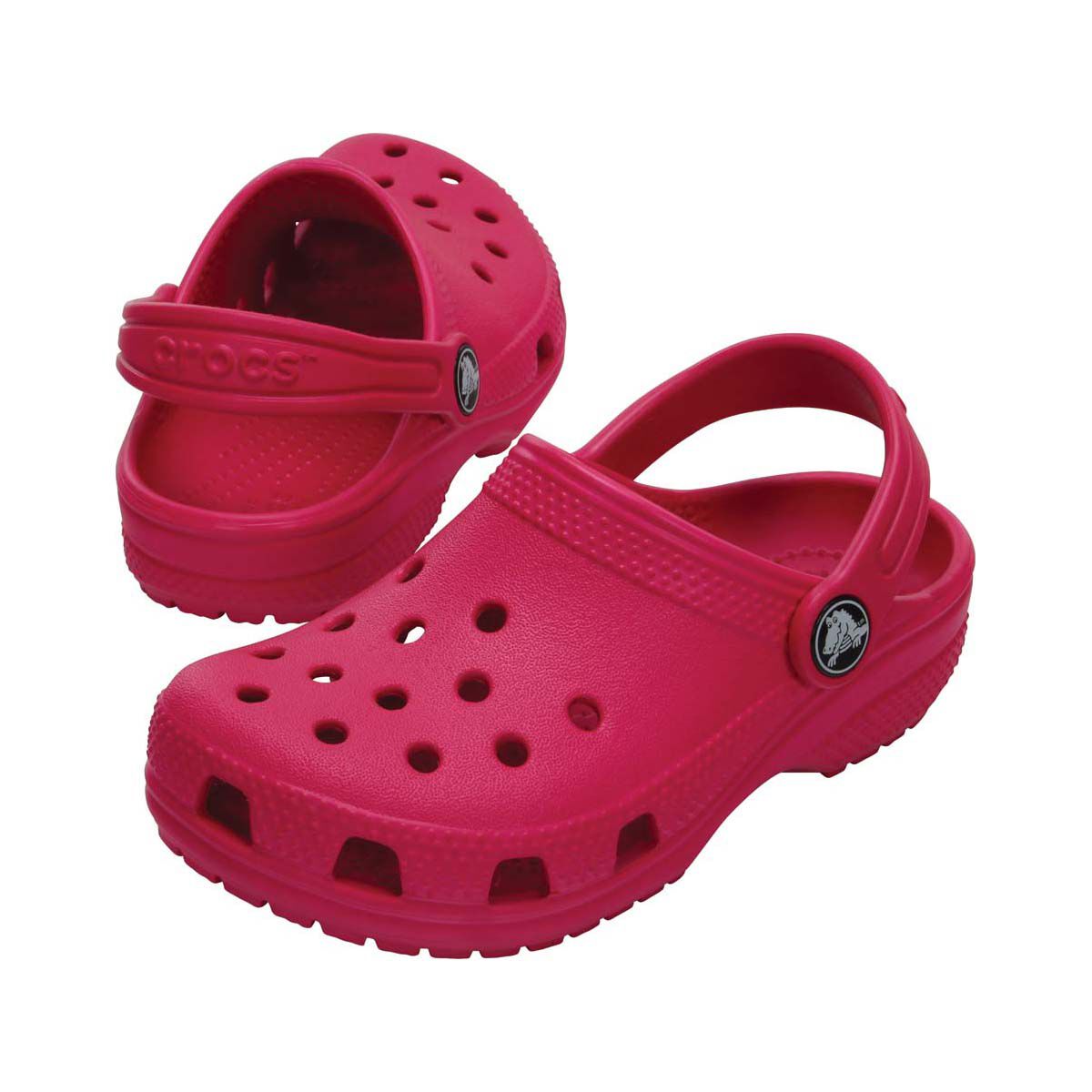 Crocs Kids' Classic Clog Candy Pink US