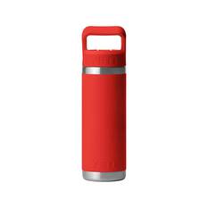 YETI® Rambler® Straw Bottle 18 oz (532 ml), Rescue Red, bcf_hi-res