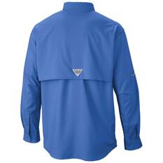 Columbia Men's Blood and Guts Long Sleeve Shirt Vivid Blue XL, Vivid Blue, bcf_hi-res