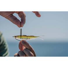 Nomad Live Ops Fallout Minnow Soft Plastic Lure 5in Pink Wakasagi, Pink Wakasagi, bcf_hi-res