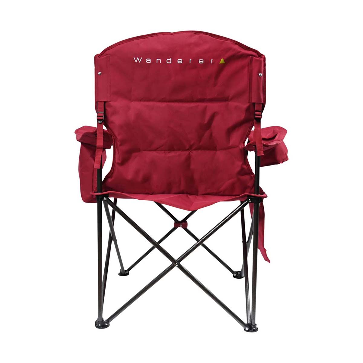 Wanderer Premium Cooler Arm Chair Racy Red 120kg, , bcf_hi-res