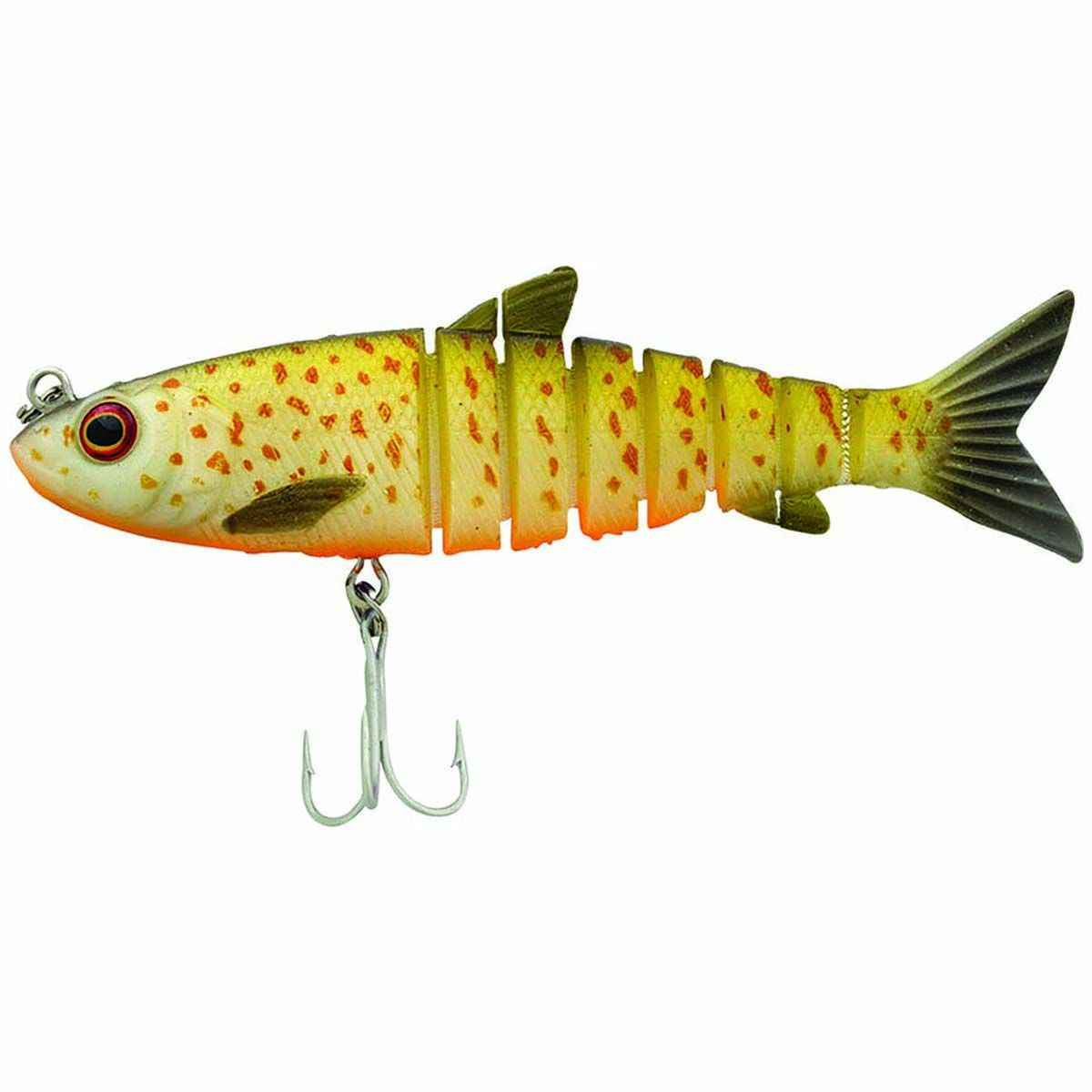 Zerek Live Mullet Soft Swimbait Lure 5.5in Orange Belly Trout 5.5in, Orange Belly Trout, bcf_hi-res