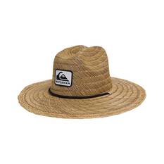 Quiksilver Waterman Men's The Tier Straw Hat, Natural, bcf_hi-res