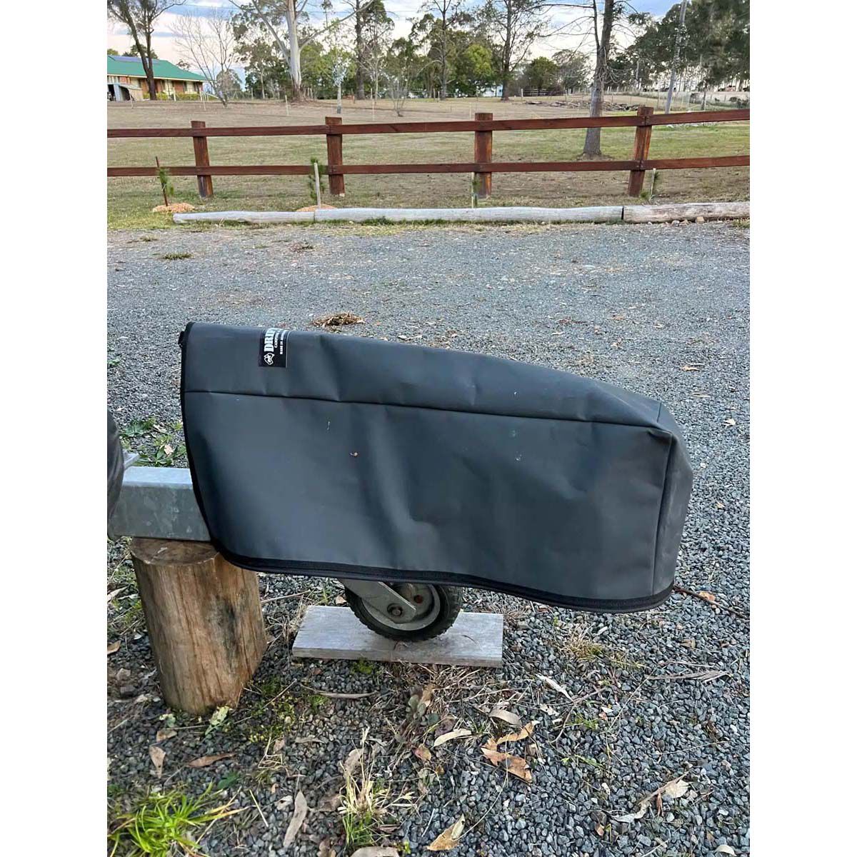 Drifta Canvas Caravan Drawbar Cover Grey BCF
