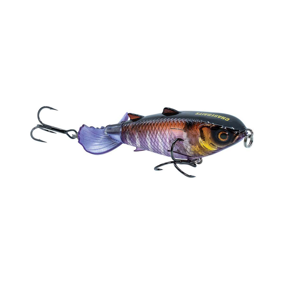 Chasebaits Drunken Mullet Surface Lure 70mm Purple Haze, Purple Haze, bcf_hi-res