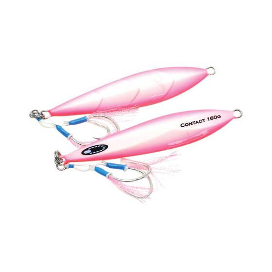 Ocean's Legacy Hybrid Contact Jig Lure 120g Pink, Pink, bcf_hi-res
