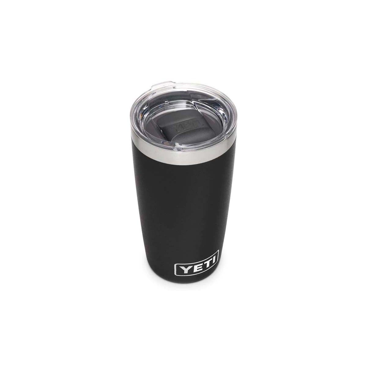 YETI&reg; Rambler&reg; Tumbler 10 oz (296ml) with Magslider&trade; Lid Black, Black, bcf_hi-res