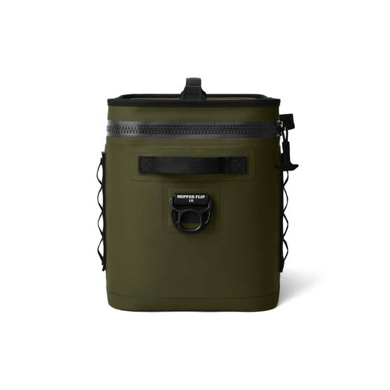 YETI® Hopper Flip® 18 Soft Cooler Olive, Olive, bcf_hi-res