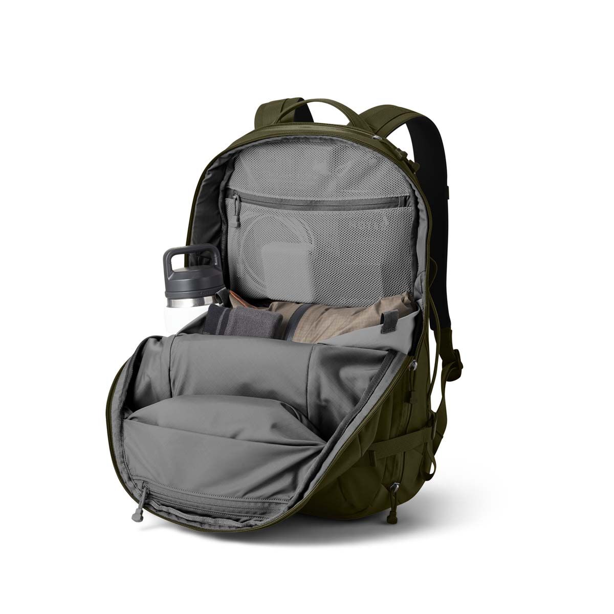 YETI&reg; Crossroads&reg; 27L Backpack Olive, Olive, bcf_hi-res