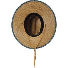 Quiksilver Waterman Dredged Straw Hat, Majolica Blue, bcf_hi-res