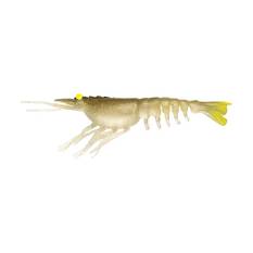 Nomad Live Ops Switcher Shrimp Soft Plastic Lure 2.3in Gold Bullet UV, Gold Bullet UV, bcf_hi-res