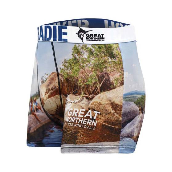 Tradie x Great Northern Brewing Co. Men's Emerald Creek Trunks 2XL, , bcf_hi-res