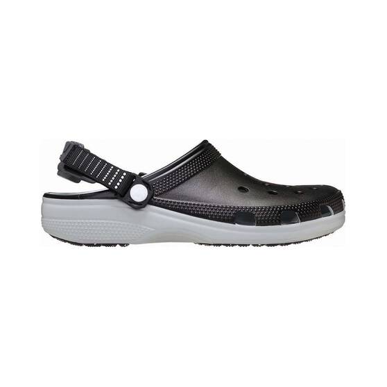 Crocs Unisex Classic Turbo Clogs, Black, bcf_hi-res