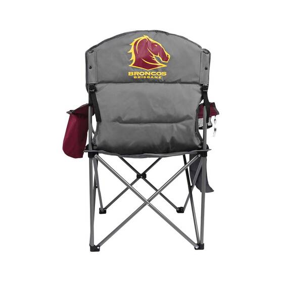 NRL Brisbane Broncos Camp Chair 130kg, , bcf_hi-res
