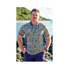 TradeMutt Men's Graphic Short Sleeve Polo, , bcf_hi-res