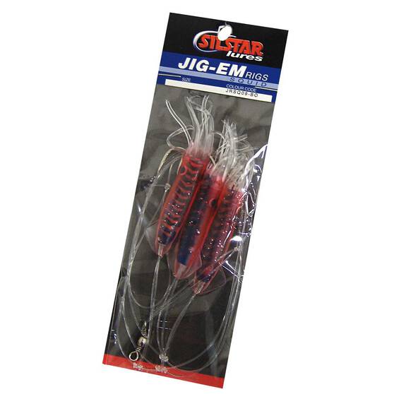 Silstar Jig-em Rig Black / Orange, Black / Orange, bcf_hi-res