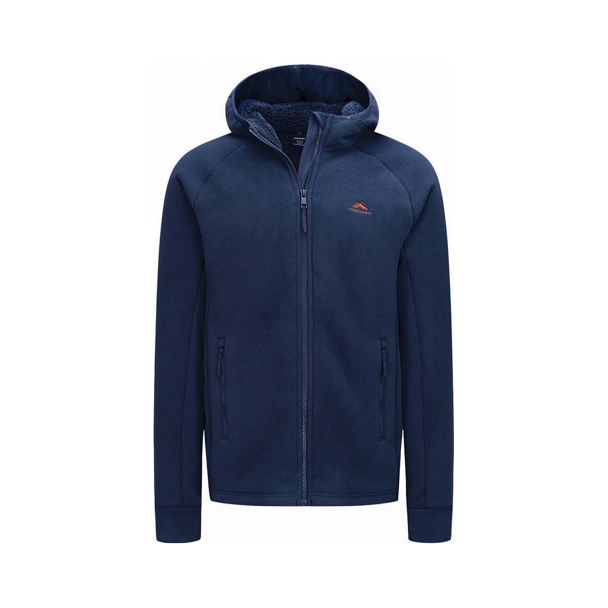 Macpac Men's Mountain Hooded Fleece Jacket Navy S, Navy, bcf_hi-res