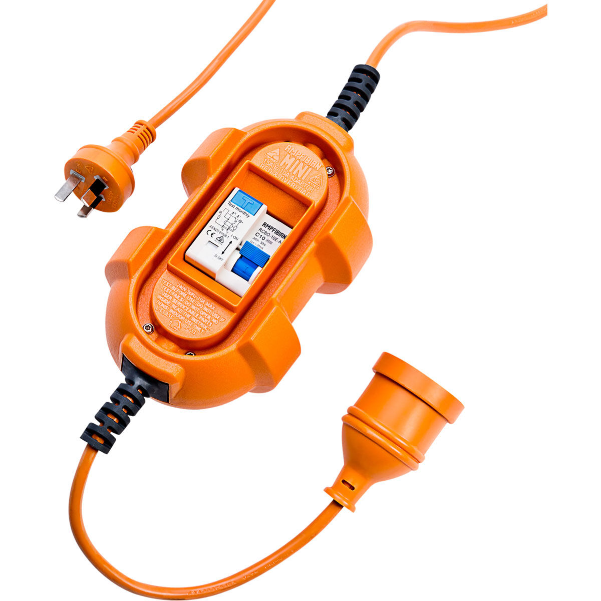 Ampfibian Mini Indoor 15A to 10A Adaptor, , bcf_hi-res