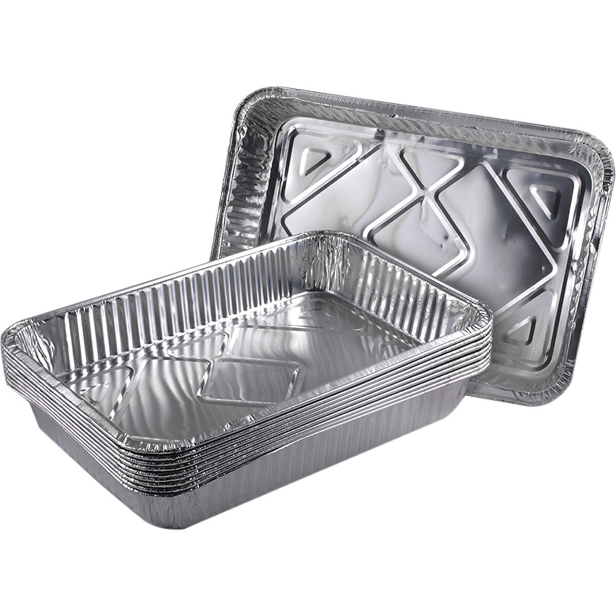 Tin foil outlet trays