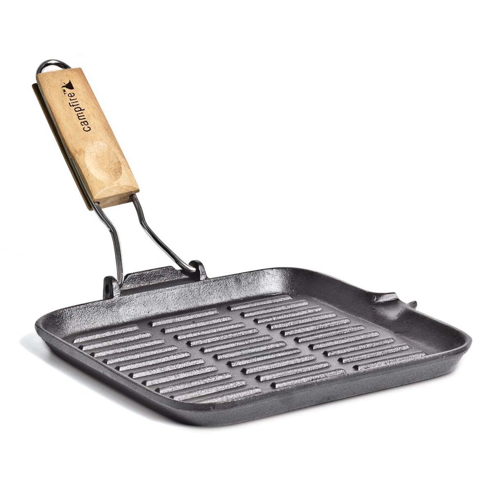 Cast Iron Frying Pan - Square, 24cm | BCF