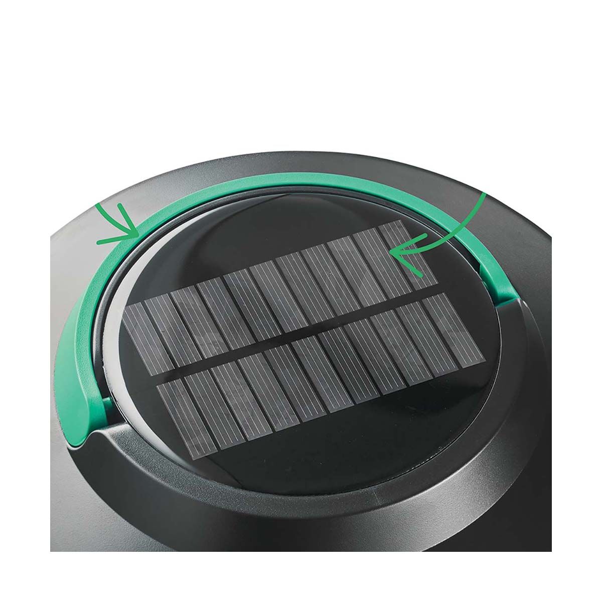 Gecko 3.7V Solar USB Rechargeable Insect Zapper BCF