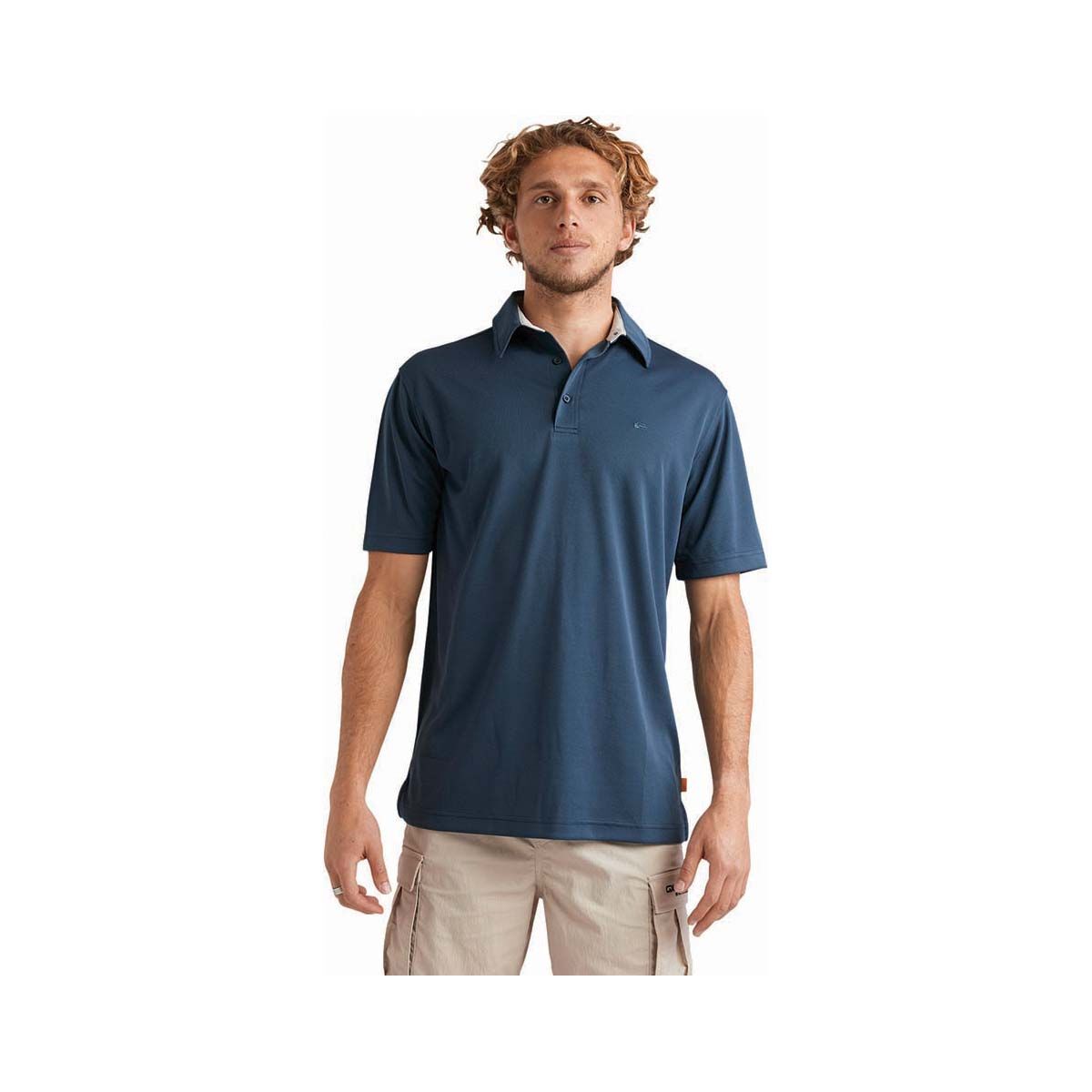 Quiksilver Men's Pacific Polo, Navy, bcf_hi-res