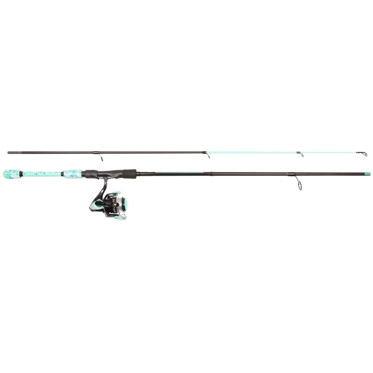 Okuma Fin Chaser X Spinning Combo Sea Foam 6ft 6in, Sea Foam, bcf_hi-res