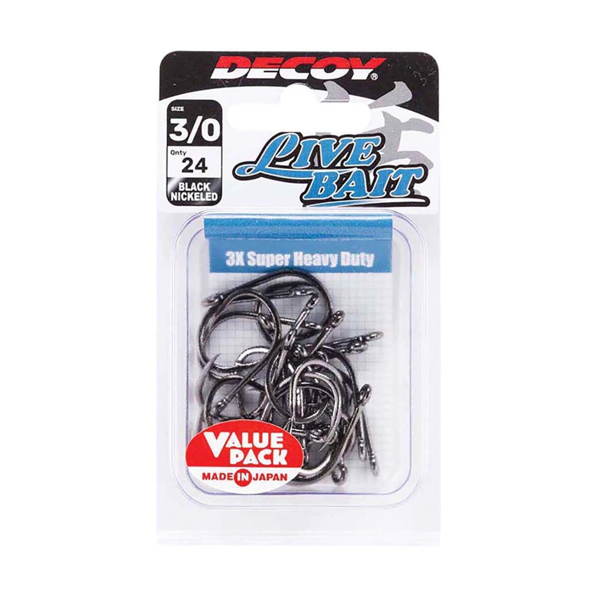 Decoy DB-22 Live Bait Hooks Value Pack, , bcf_hi-res
