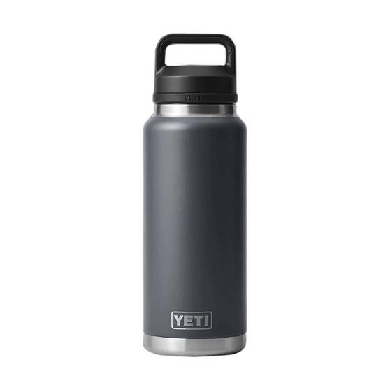 YETI® Rambler® Bottle 36 oz (1065 ml) with Chug Cap Charcoal, Charcoal, bcf_hi-res