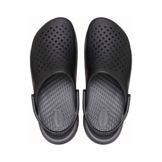 Crocs Unisex Inmotion Clogs, Black, bcf_hi-res