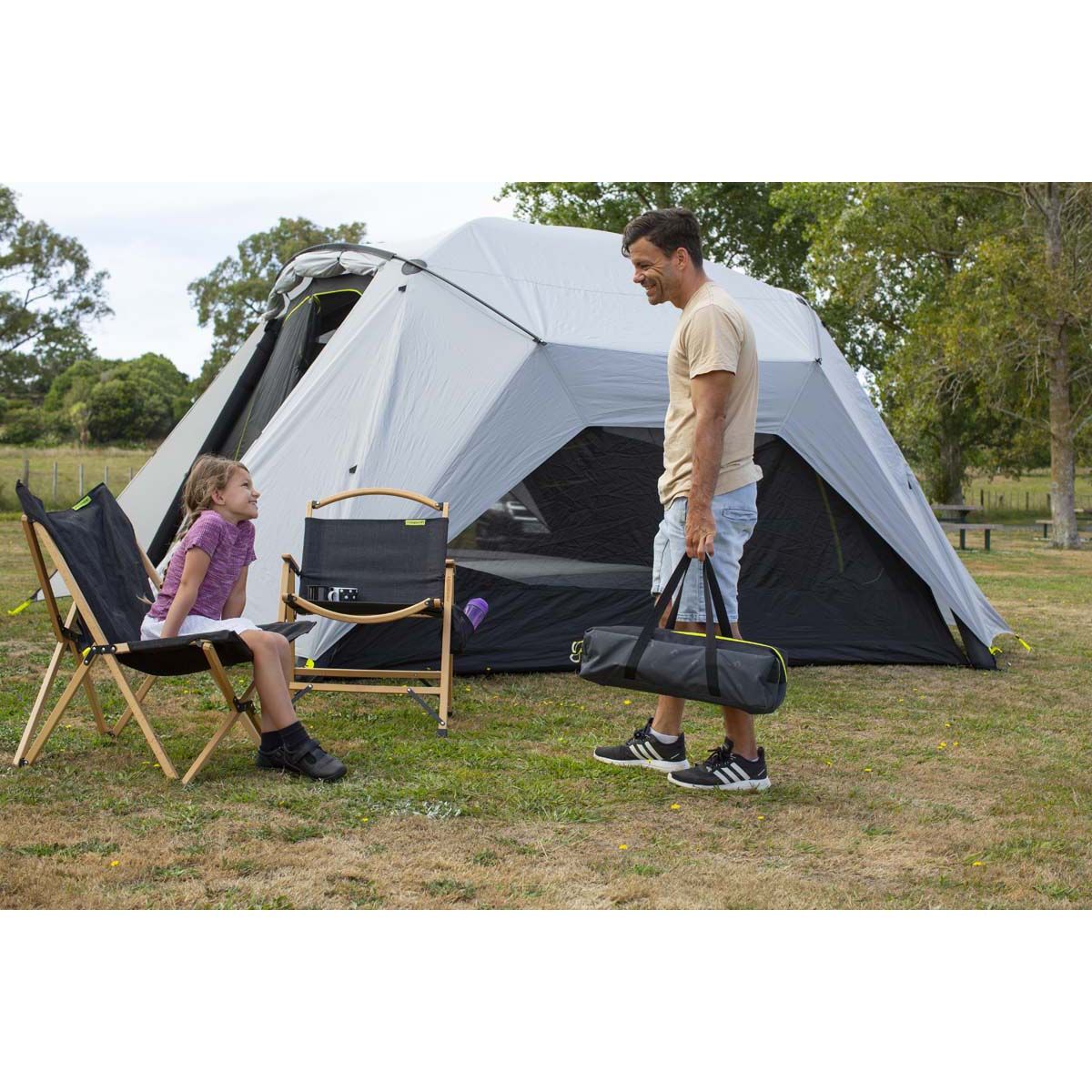 Zempire Stealthpac 95 Folding Camping Table, , bcf_hi-res