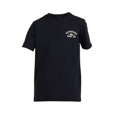 Quiksilver Youth Peace Out Short Sleeve Tee Black 8, Black, bcf_hi-res
