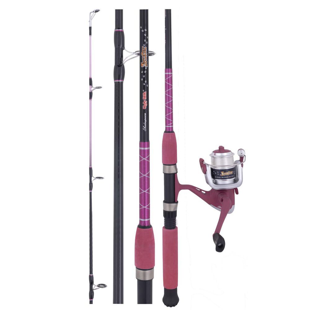 Ugly Stik Tackleratz Spin Junior Combo Pink 3ft 9in Pink 3ft 9in