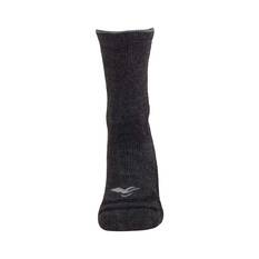 Macpac Unisex Merino Hiking Socks, Black, bcf_hi-res