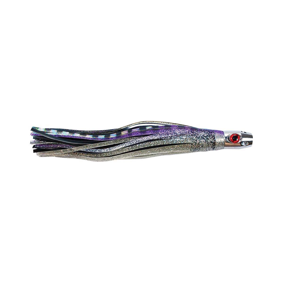 Black Magic Jetsetter Rigged Skirted Lure 15cm Burple, Burple, bcf_hi-res