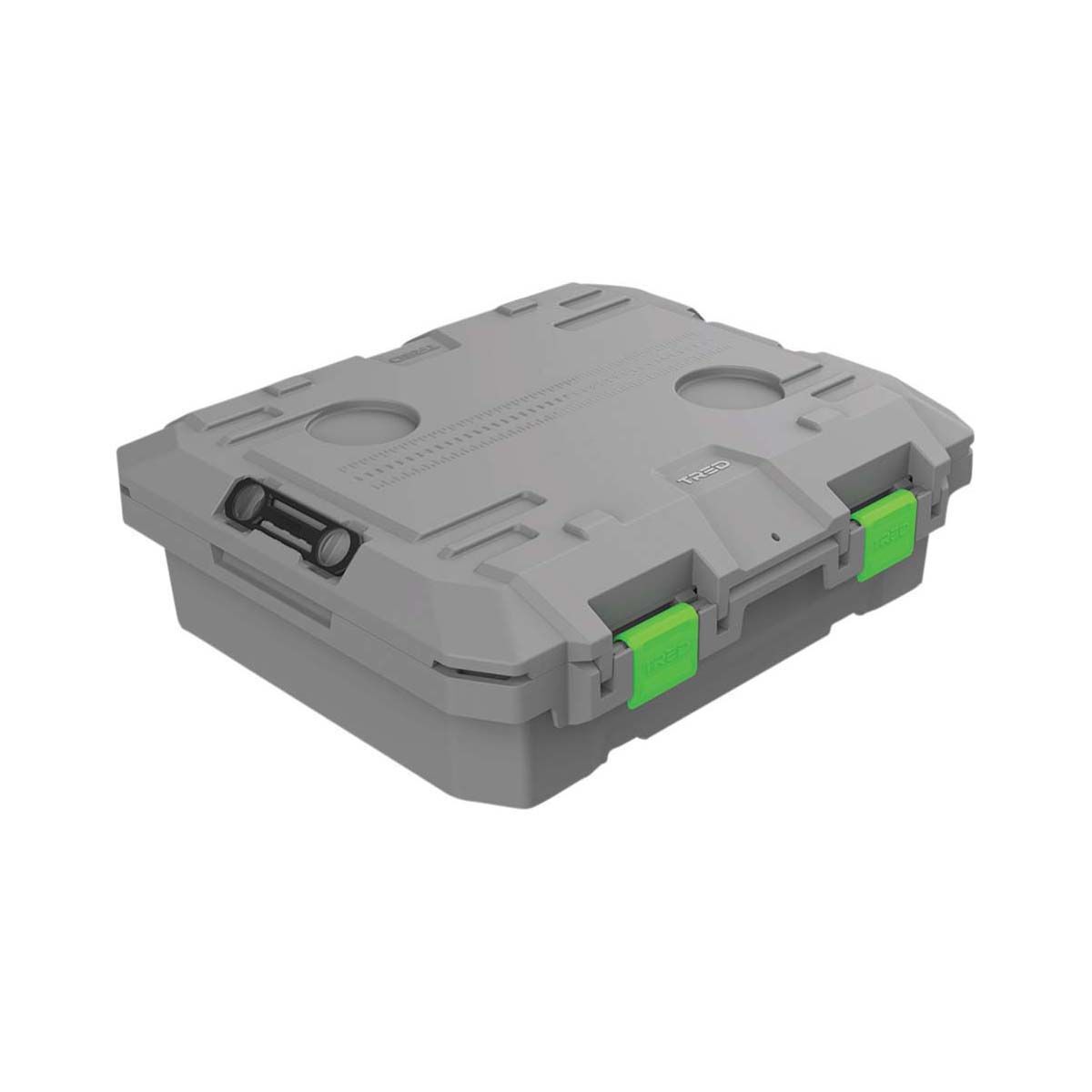 TRED Shallow Storage Box 25L Grey, Grey, bcf_hi-res