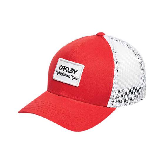Oakley Unisex HDO Patch Trucker Cap Red, Red, bcf_hi-res