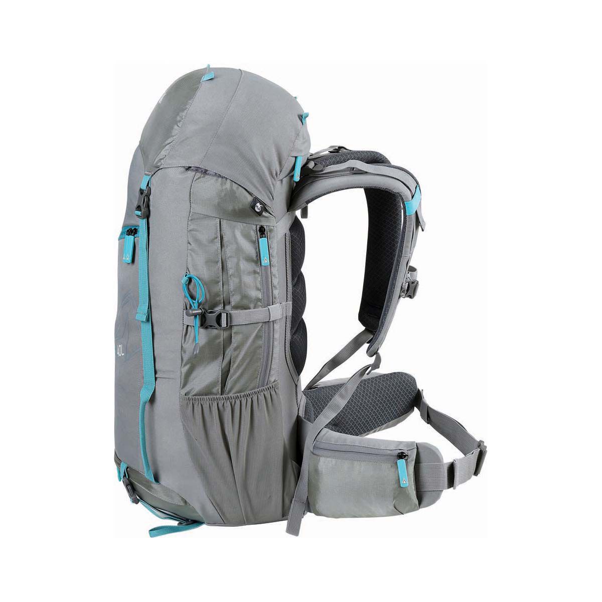 Outrak Ravine Trekking Pack 40L Grey, Grey, bcf_hi-res